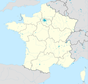 Carte de Paris avec des marqueurs pour chaque supporter